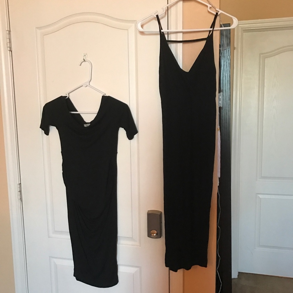 2 maternity dresses